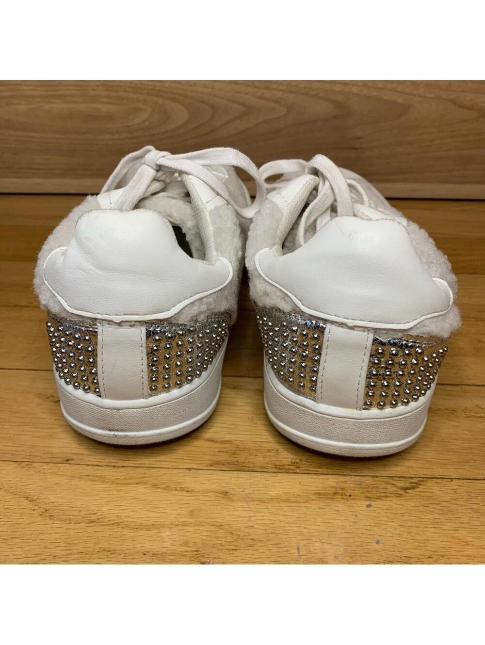 Zodiac Sansa Lace Up Sneakers in White and Silver - Size 8.5 - Picture 5 of 8